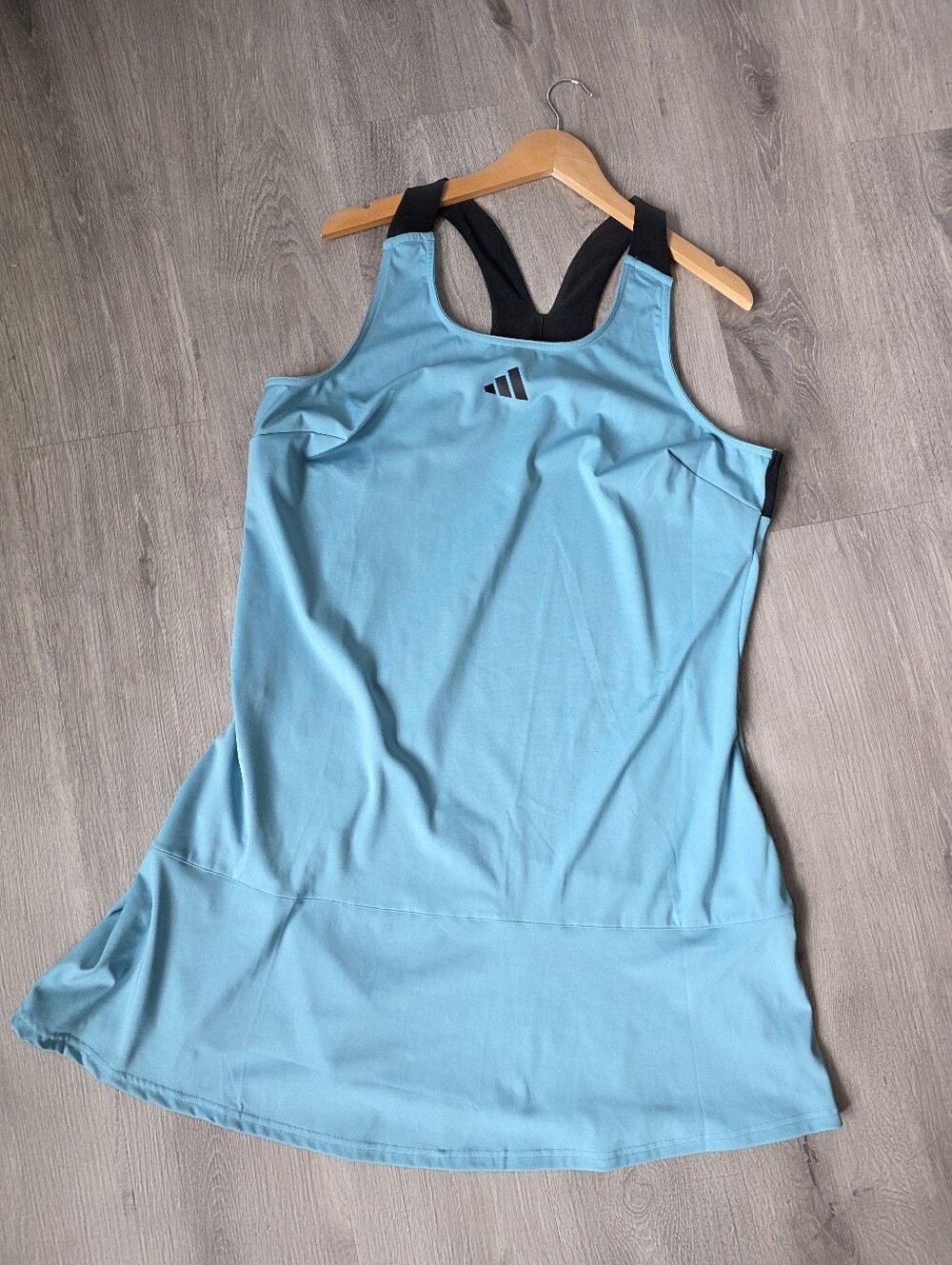 Adidas Y Dress Training Plus Size Blue Mini Tennis Dress Size 2X Nwt